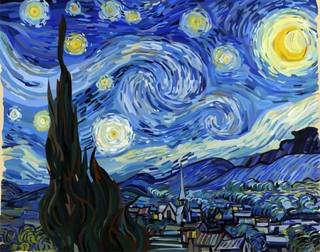 Starry Night by Van Gogh